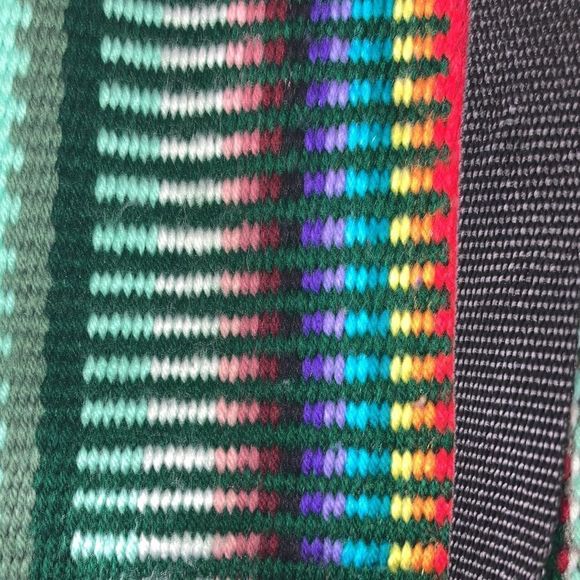 Peruvian Hand Made Multi Color BackPack - Picture 5 of 11